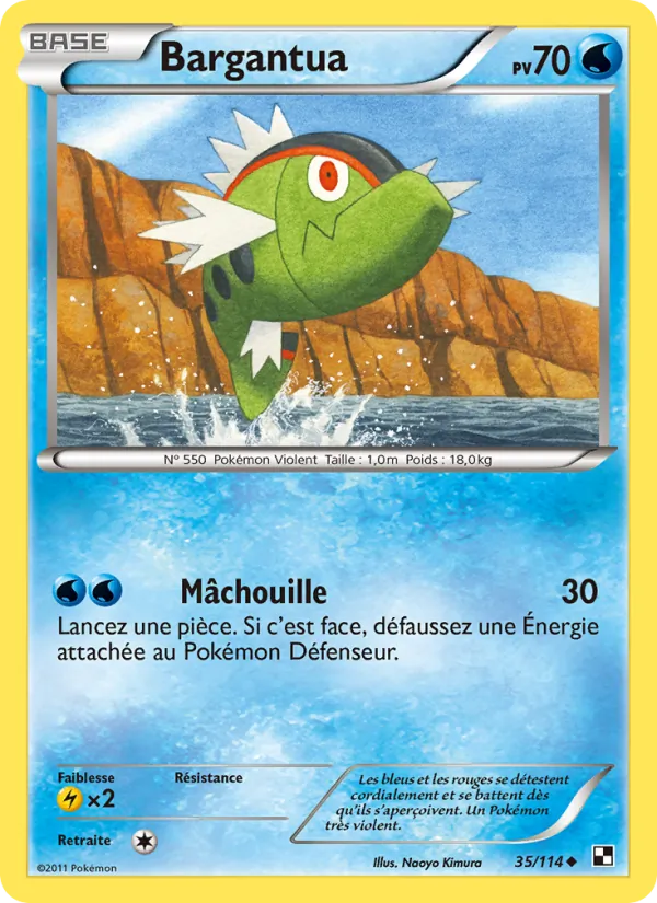 Carte Bargantua 35/114 – Noir & Blanc