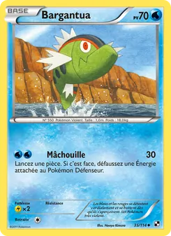 Carte Bargantua 35/114 – Noir & Blanc