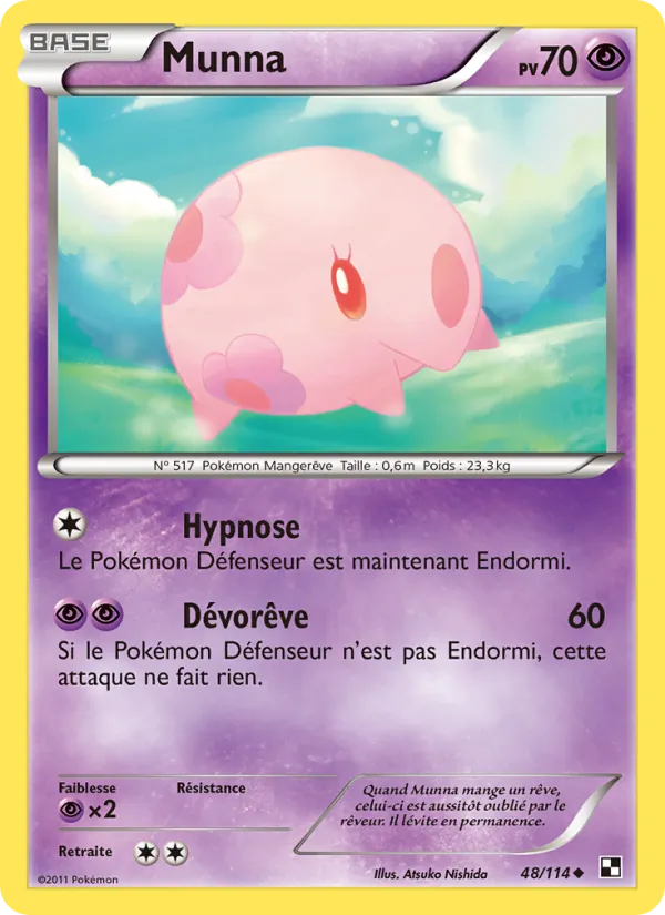 Carte Munna 48/114 – Noir & Blanc
