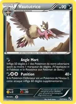 Carte Vaututrice 73/114 – Noir & Blanc