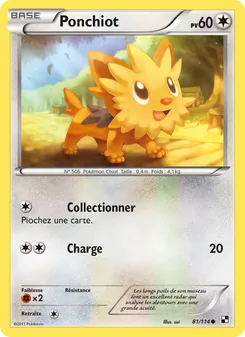 Carte Ponchiot 81/114 – Noir & Blanc