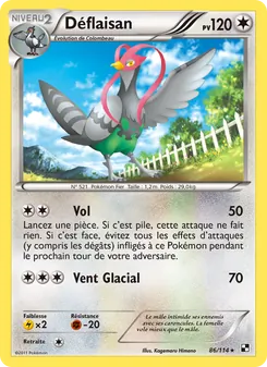 Carte Déflaisan 86/114 – Noir & Blanc