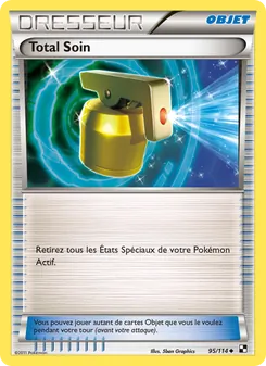 Carte Total Soin 95/114 – Noir & Blanc