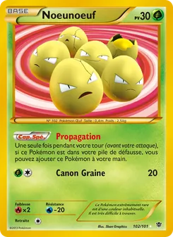 Carte Noeunoeuf 102/101 – Explosion Plasma