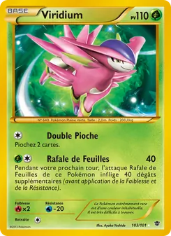 Carte Viridium 103/101 – Explosion Plasma