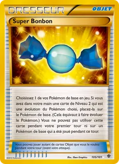 Carte Super Bonbon 105/101 – Explosion Plasma