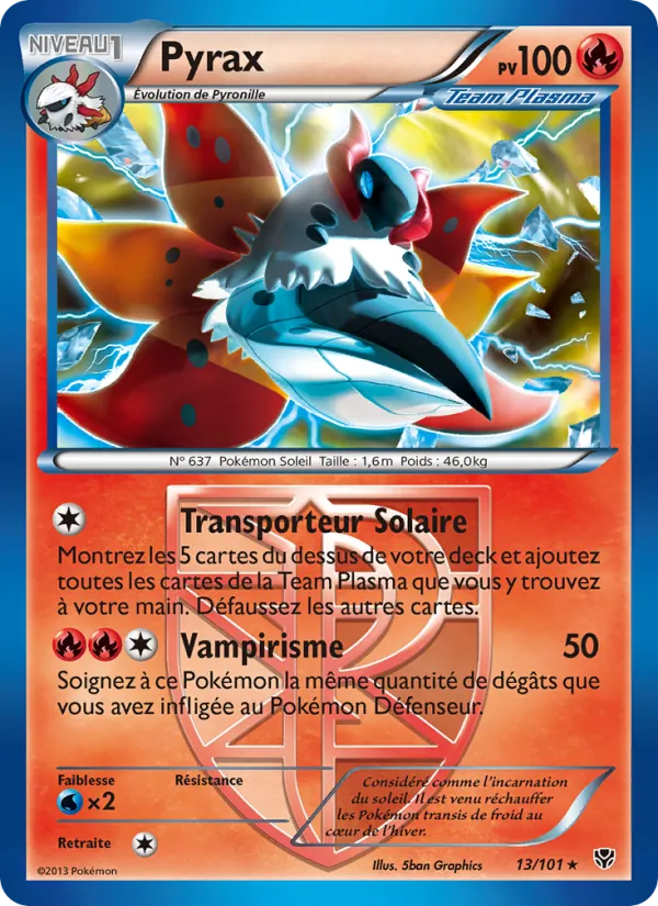 Carte Pyrax 13/101 – Explosion Plasma