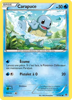 Carte Carapuce 14/101 – Explosion Plasma