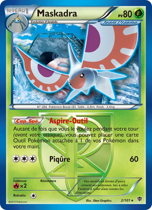 Carte Maskadra 2/101 – Explosion Plasma