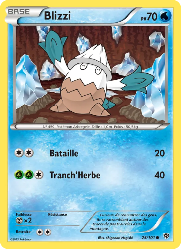 Carte Blizzi 25/101 – Explosion Plasma