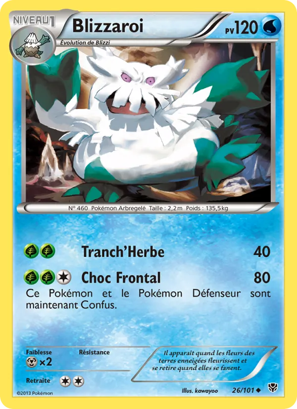 Carte Blizzaroi 26/101 – Explosion Plasma