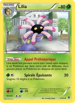Carte Lilia 3/101 – Explosion Plasma