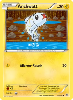 Carte Anchwatt 31/101 – Explosion Plasma
