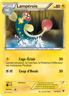 Carte Lampéroie 32/101 – Explosion Plasma