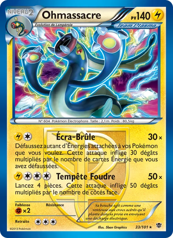 Carte Ohmassacre 33/101 – Explosion Plasma