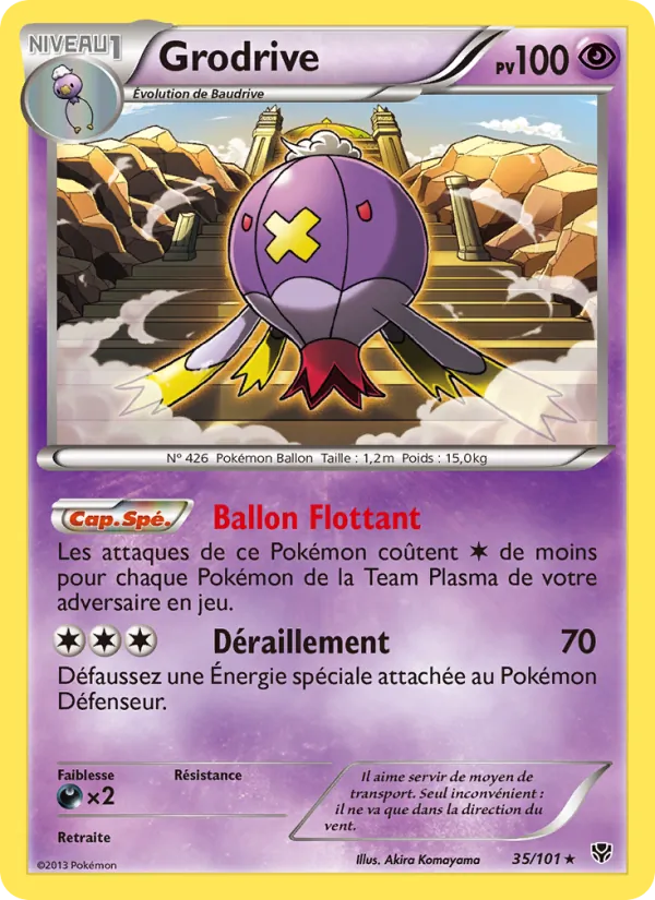 Carte Grodrive 35/101 – Explosion Plasma