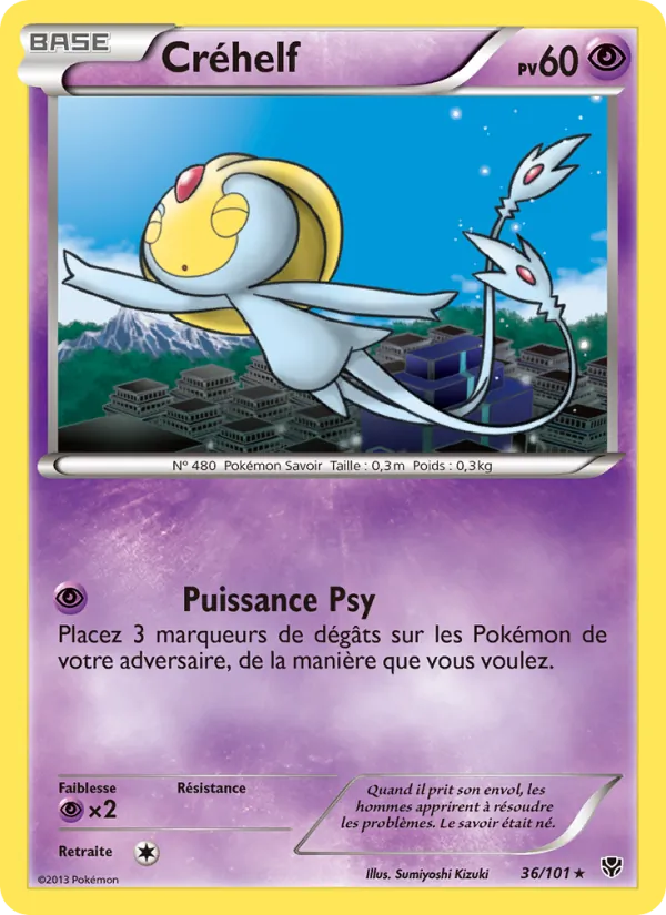 Carte Créhelf 36/101 – Explosion Plasma