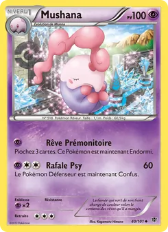 Carte Mushana 40/101 – Explosion Plasma