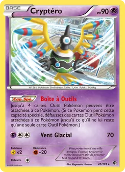 Carte Cryptéro 41/101 – Explosion Plasma