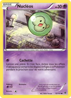 Carte Nucléos 42/101 – Explosion Plasma