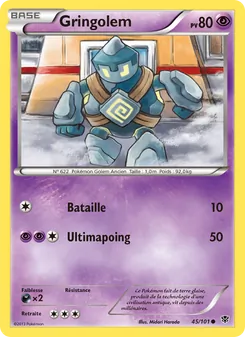 Carte Gringolem 45/101 – Explosion Plasma