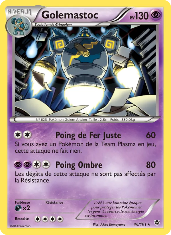 Carte Golemastoc 46/101 – Explosion Plasma
