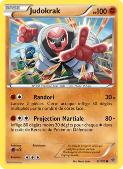 Carte Judokrak 51/101 – Explosion Plasma