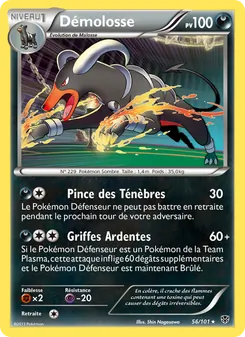Carte Démolosse 56/101 – Explosion Plasma