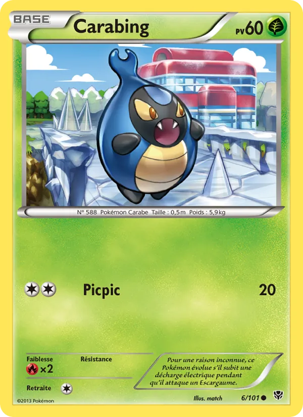 Carte Carabing 6/101 – Explosion Plasma