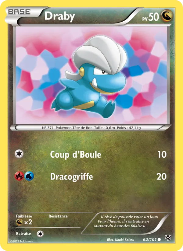 Carte Draby 62/101 – Explosion Plasma