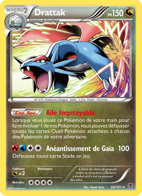 Carte Drattak 64/101 – Explosion Plasma