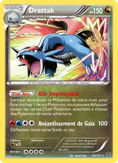 Carte Drattak 64/101 – Explosion Plasma