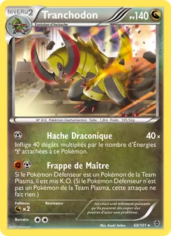 Carte Tranchodon 69/101 – Explosion Plasma