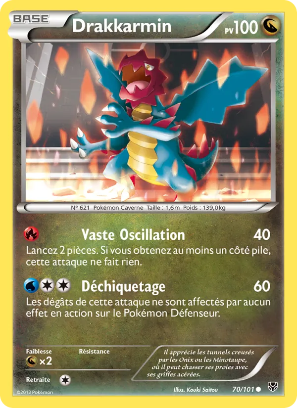 Carte Drakkarmin 70/101 – Explosion Plasma