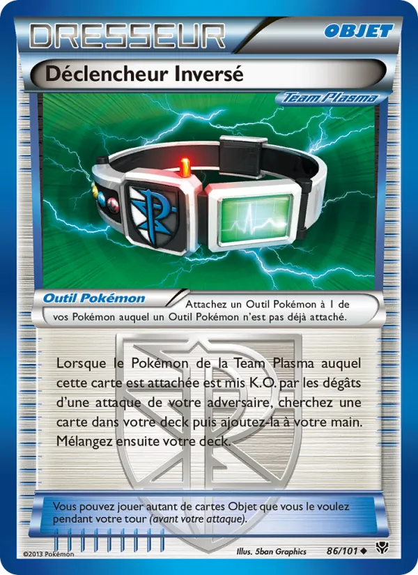 Carte Déclencheur Inversé 86/101 – Explosion Plasma
