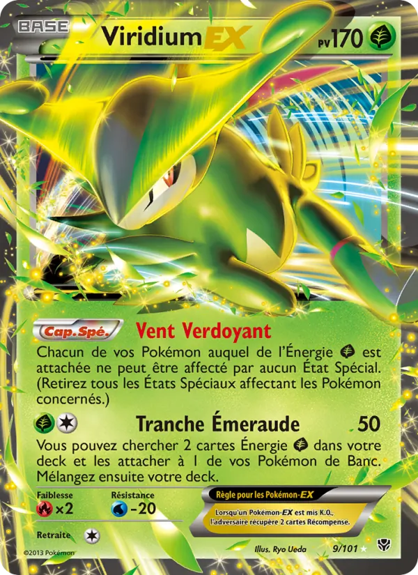 Carte Viridium EX 9/101 – Explosion Plasma