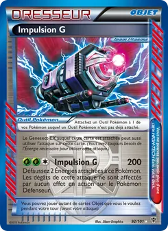 Carte Impulsion G 92/101 – Explosion Plasma