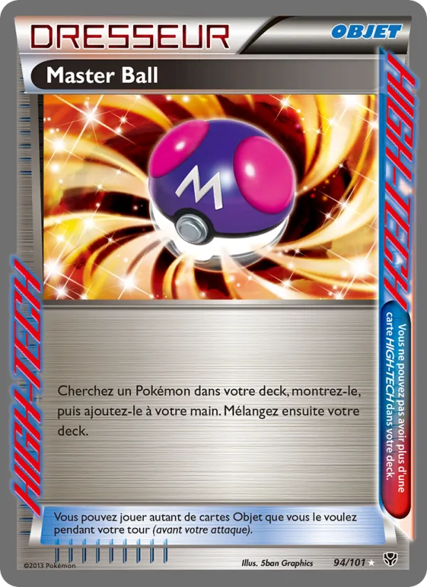 Carte Master Ball 94/101 – Explosion Plasma