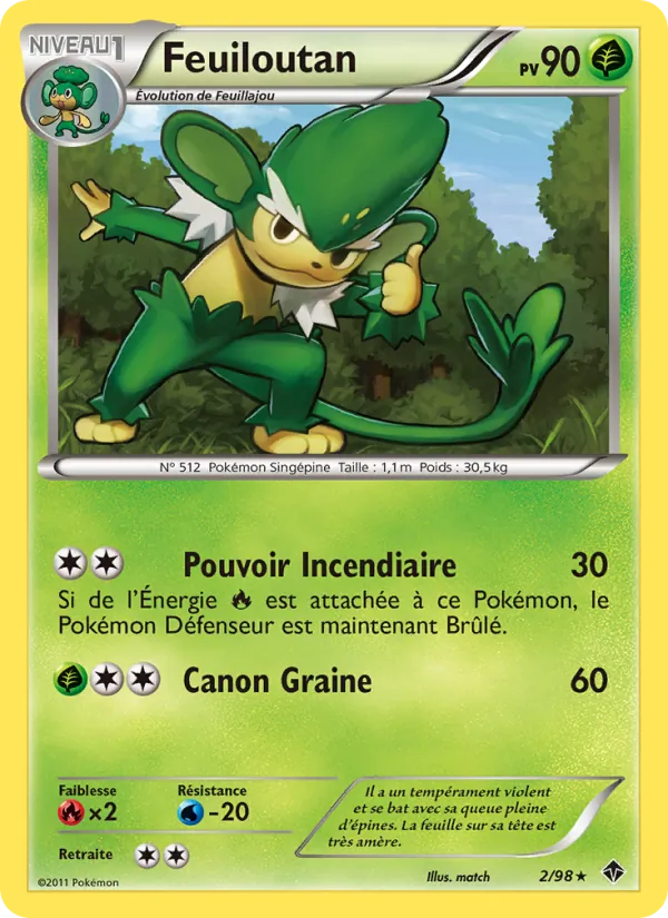 Carte Feuiloutan 2/98 – Pouvoirs Émergents