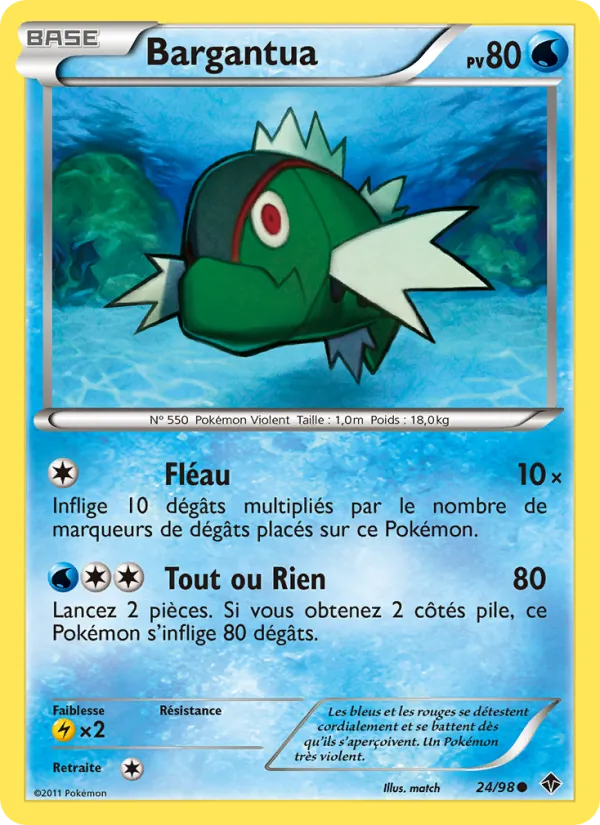 Carte Bargantua 24/98 – Pouvoirs Émergents