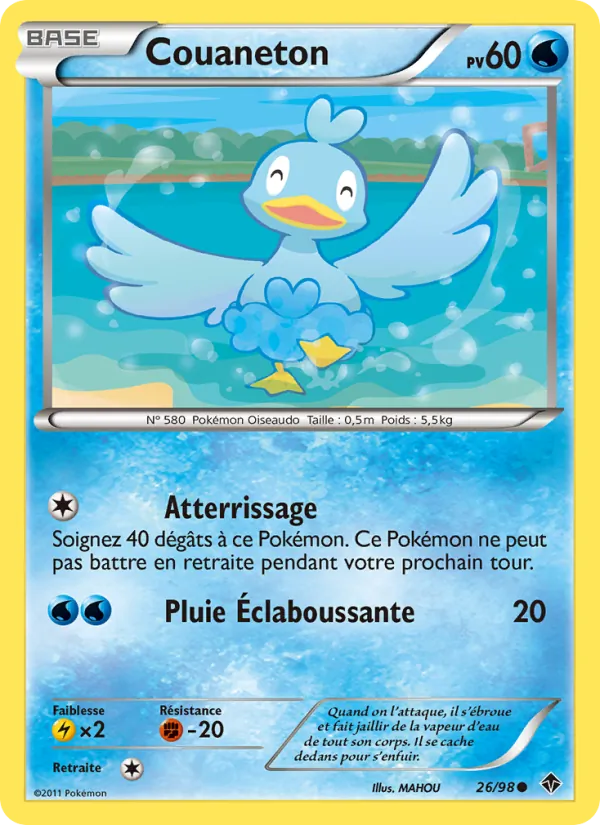 Carte Couaneton 26/98 – Pouvoirs Émergents