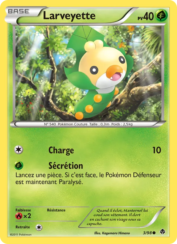 Carte Larveyette 3/98 – Pouvoirs Émergents