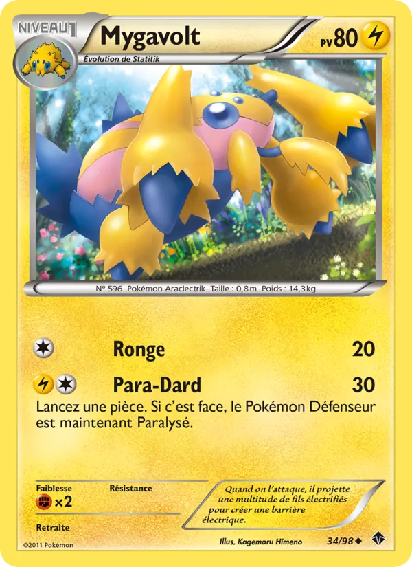 Carte Mygavolt 34/98 – Pouvoirs Émergents