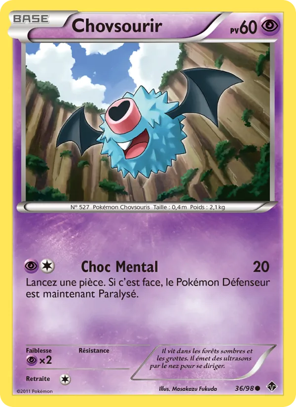 Carte Chovsourir 36/98 – Pouvoirs Émergents