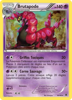 Carte Brutapode 40/98 – Pouvoirs Émergents