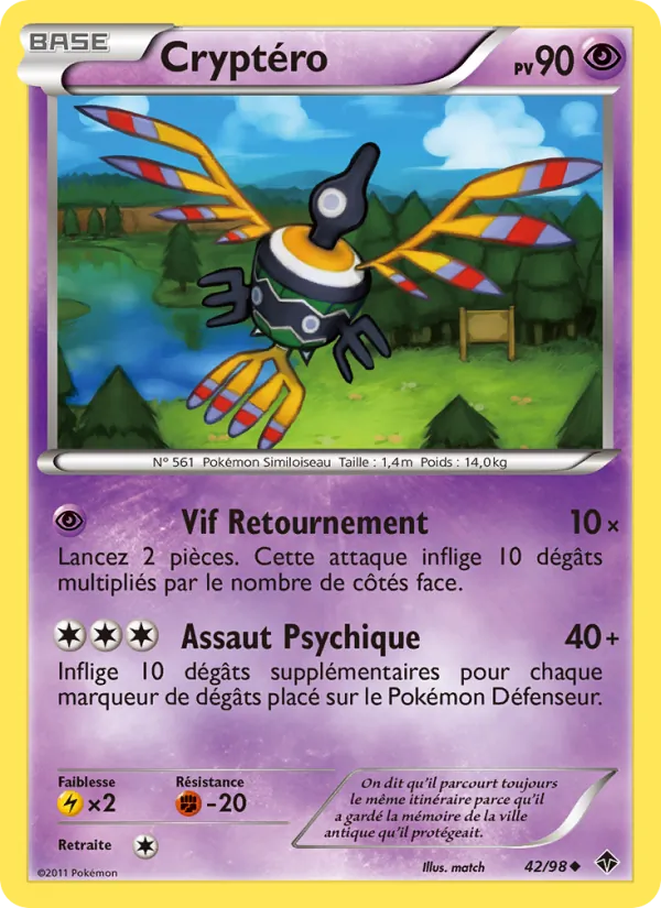 Carte Cryptéro 42/98 – Pouvoirs Émergents