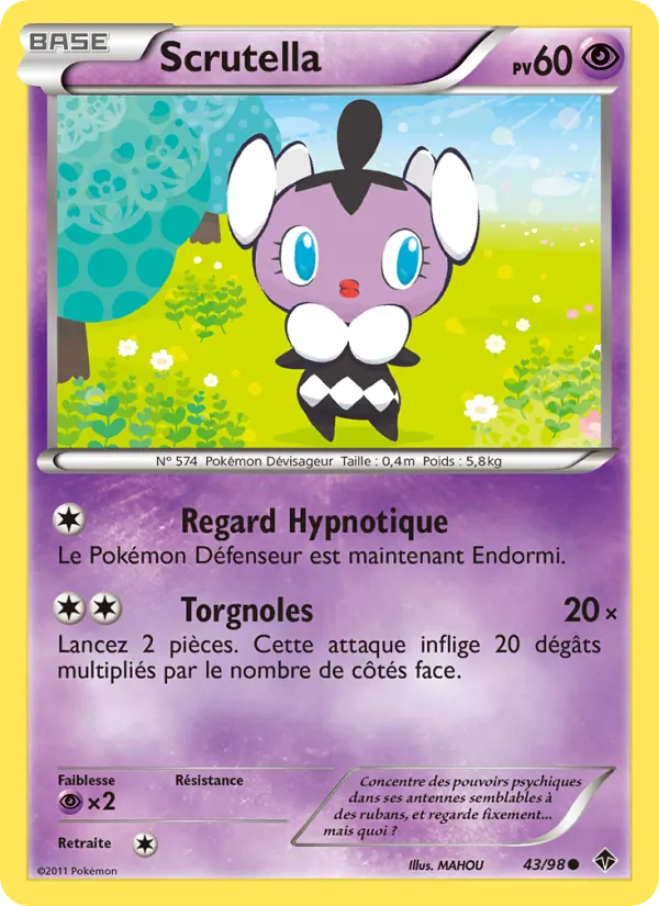 Carte Scrutella 43/98 – Pouvoirs Émergents