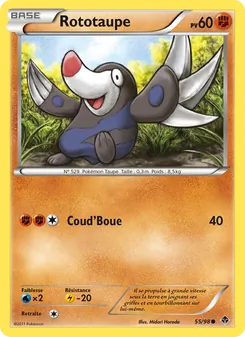 Carte Rototaupe 55/98 – Pouvoirs Émergents
