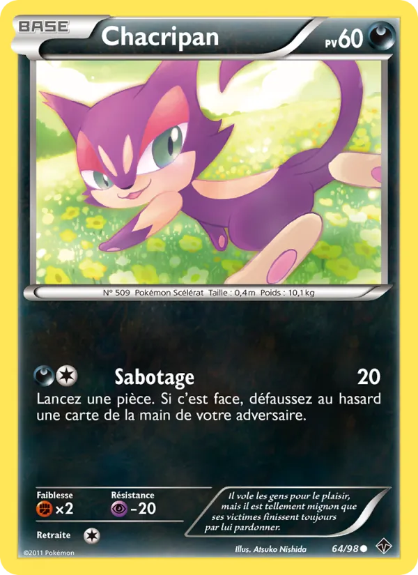 Carte Chacripan 64/98 – Pouvoirs Émergents