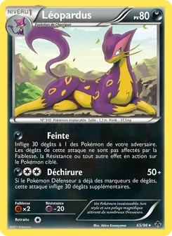 Carte Léopardus 65/98 – Pouvoirs Émergents